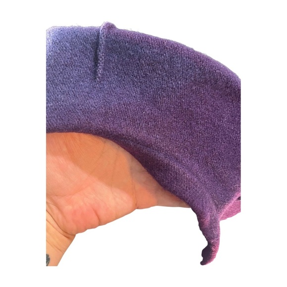 Vintage wool Purple Beret - Picture 4 of 6
